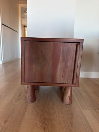 Tavolo laterale in legno massello Maison du Monde