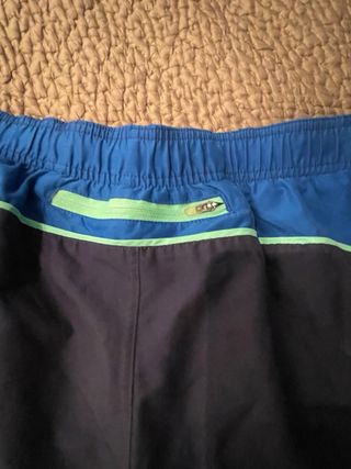 Shorts Nike Azul y Verde