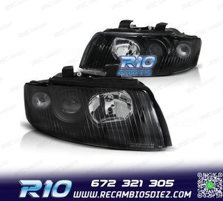 FAROS PARA AUDI A4 B6 00-04 PROYECTOR FONDO NEGRO