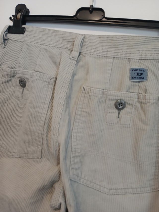 Pantaloni Diesel Donna Beige Tg. M