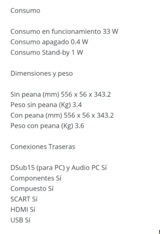 TV LG 24 24MT45D Blanco con chromecast incluido