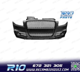 PARAGOLPES DELANTERO AUDI A4 04-07 LOOK RS4 SIN PDC