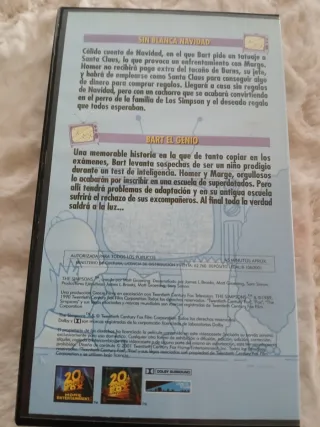 Pack 2 VHS Los Simpson