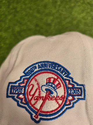 Gorra New Era NY Yankees Roja y Blanca