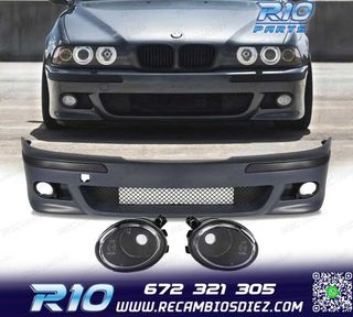 PARAGOLPES DELANTERO BMW E39 LOOK M5 CON NIEBLAS