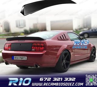 ALERON SPOILER FORD MUSTANG 04-09 NEGRO BRILLO