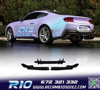 DIFUSOR FORD MUSTANG 24- NEGRO BRILLO