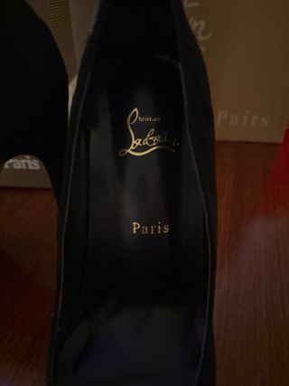 Scarpe Louboutin Nere Tacco Alto