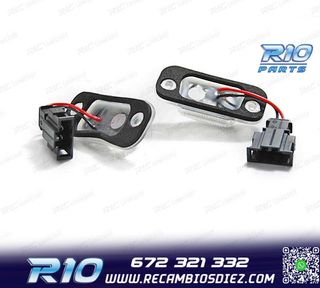 LUZ MATRICULA LED VOLKSWAGEN VW GOLF 3 POLO 3 SEAT CORDOBA