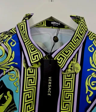 Camisa Versace Estampada Multicolor