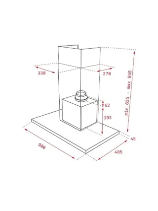 Campana extractora Teka grande