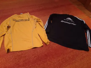 2 Camisetas Adidas nike Behobia SS Talla L