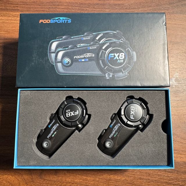 Intercomunicador Fodsports FX8 Air Moto (2 uni)