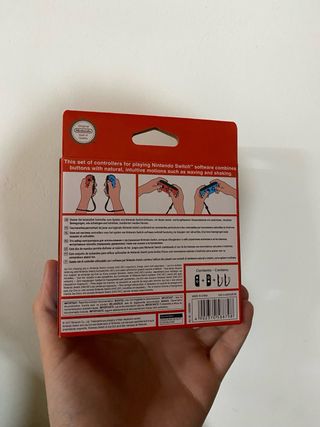 Nuova coppia Joy-Con per Nintendo Switch rossa e blu