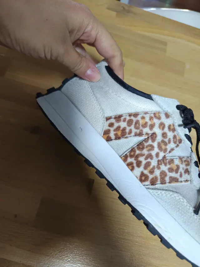 New Balance 41 Beige/Marrón Animal Print