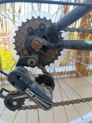 Bicicleta Mountain Bike Negra