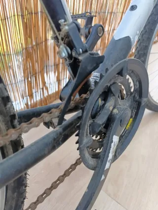 Bicicleta Mountain Bike Negra