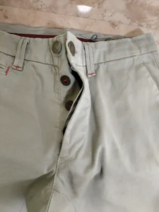 Pantalone Tramarossa Beige Uomo Made in Veneto
