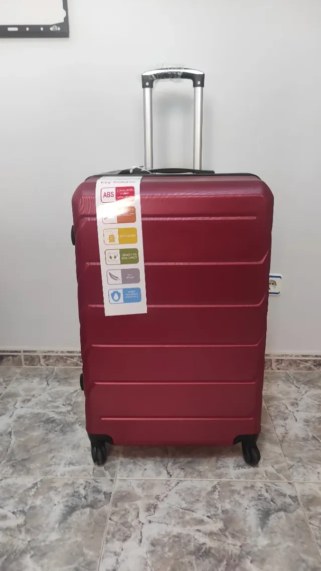 VALIGIA EXTRA LARGE BORDEAUX