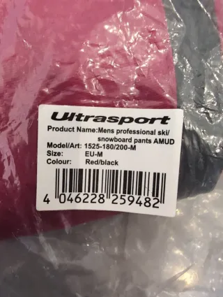 Pantalón de nieve Ultrasport talla M