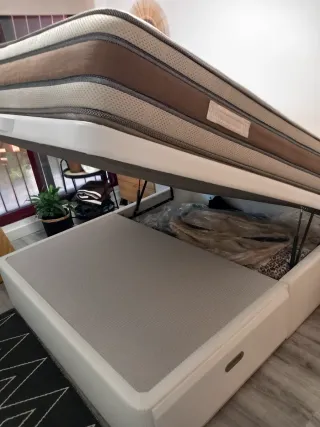 Canapé con arcón y 2 cajones con colchon