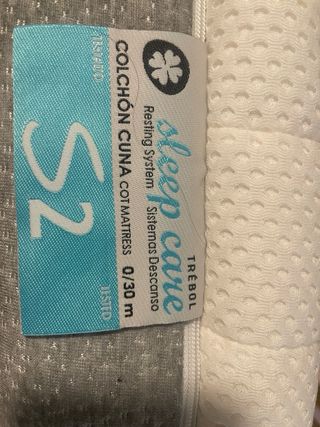 Cuna colecho DOCO 120x60 + Colchón TRÉBOL