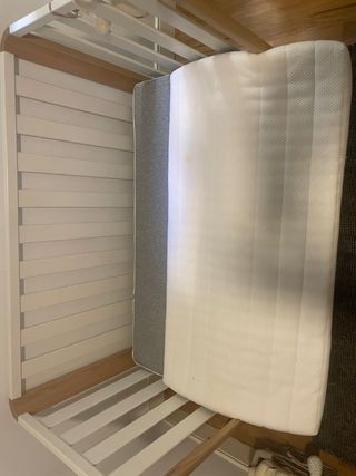 Cuna colecho DOCO 120x60 + Colchón TRÉBOL