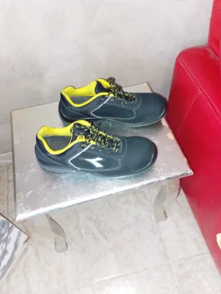 Scarpe Antinfortunistiche Diadora Nere/Gialle