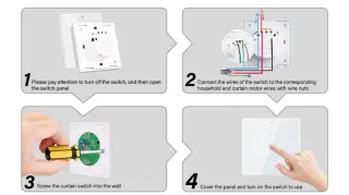 Interruttore Tapparelle Smart Wi-Fi Bianco
