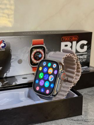 Smartwatch T900 Ultra Beige/Argento