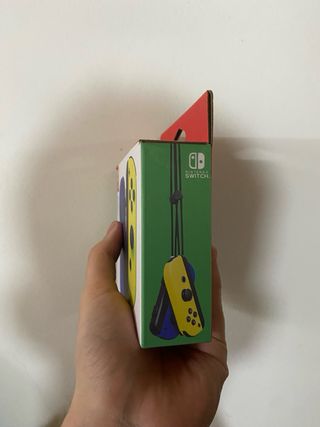 Coppia Joy-Con Nintendo Switch blu e giallo