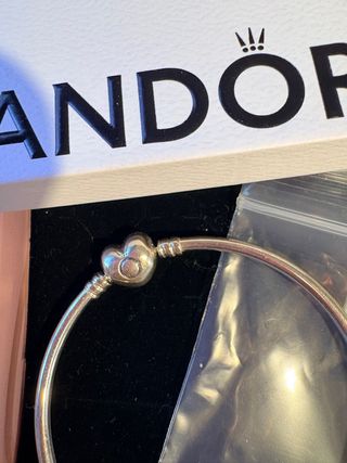 Pulsera Pandora Corazón Plata Original