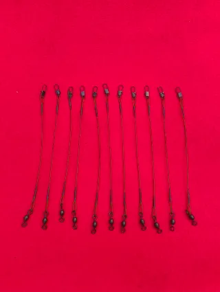 11 cametas metálicas