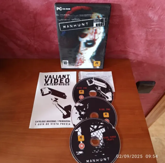 Manhunt PC CD-ROM Rockstar Games