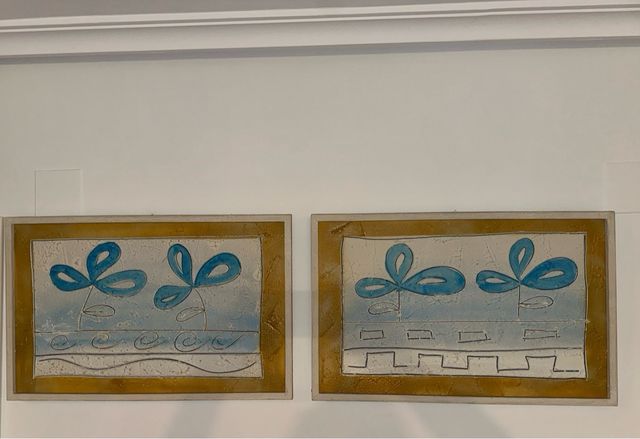 Juego de 2 cuadros decorativos
