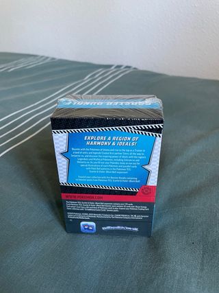 Caja cartas Pokémon Black Bolt Sellada inglés