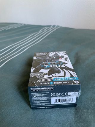 Caja cartas Pokémon Black Bolt Sellada inglés