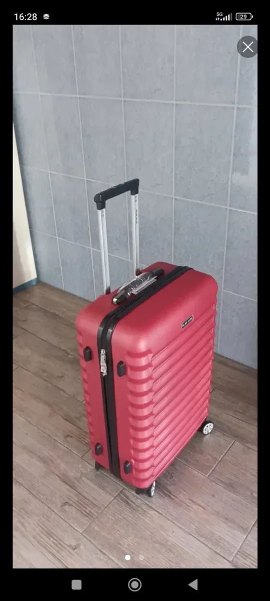 GRANDE VALIGIA ROSSA