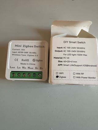 Interruptor Inteligente DIY Zigbee 3.0 16A