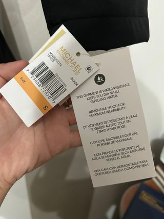 Cappotto Michael Kors Nero Taglia S Nuovo