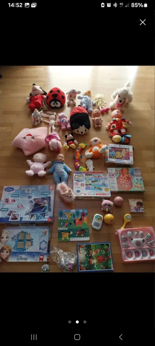 Lote de juguetes infantiles variados