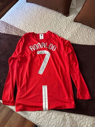 Camiseta Manchester United 2008 Ronaldo 