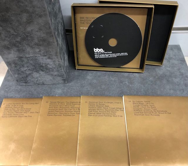 Caja 4 CDs Masters At Work 10th Anniversary