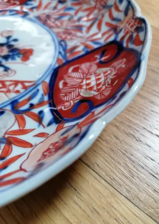 Piatto Giapponese Imari - Periodo Meiji(1868-1912)