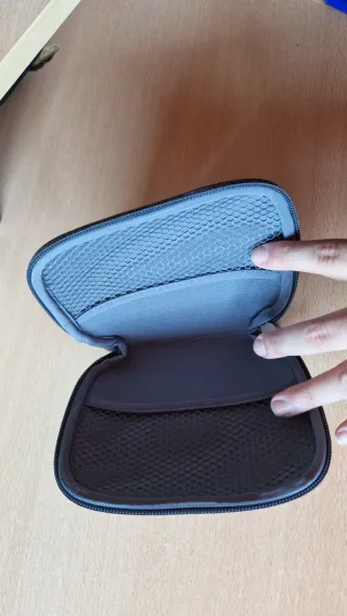 Funda para disco duro con redes interiores