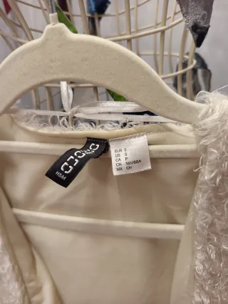 Chaqueta H&M pelo beige Talla S