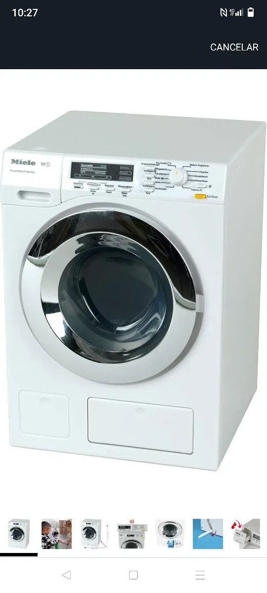 Lavadora de juguete Miele