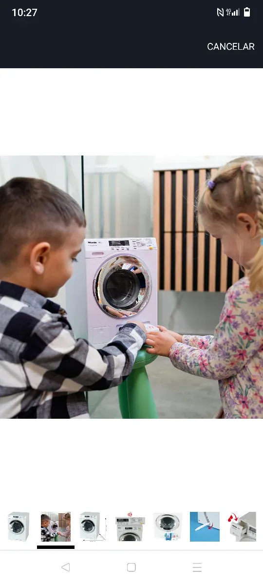 Lavadora de juguete Miele