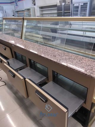 MODULO VITRINA PASTELERA INFRICO DE 1'95 MTS VF3/1