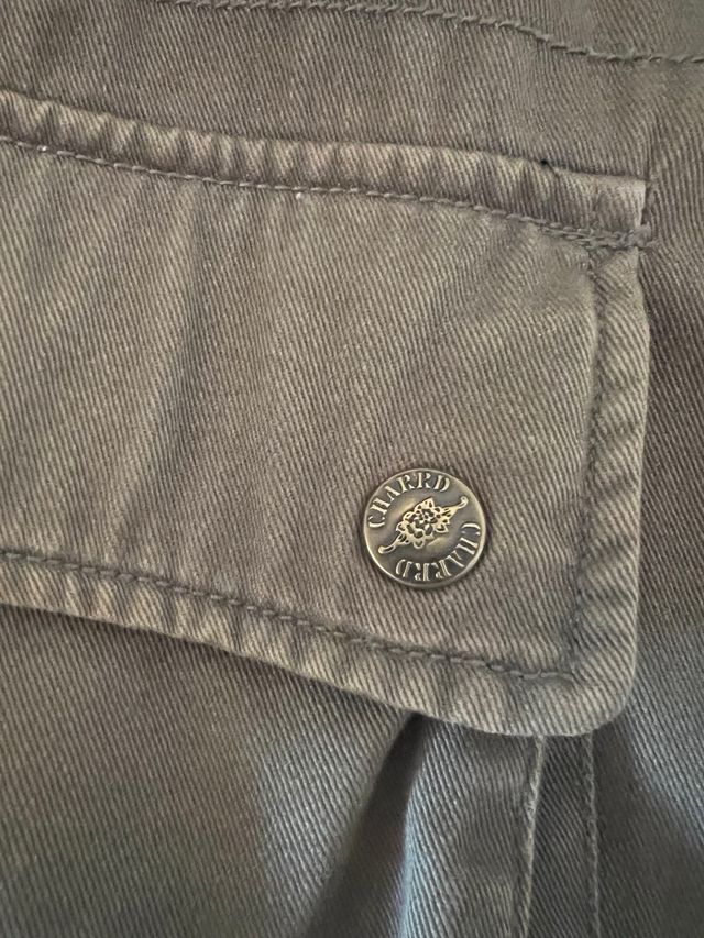 Giaccone lungo Charro XXL verde oliva